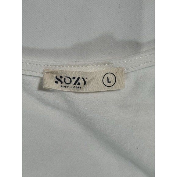 Cottagecore Wrap Crop Top Boho Balletcore Soft Girl Tie Waist Cotton Top Sozy - Picture 5 of 6